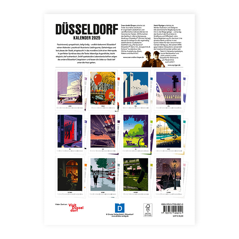 Düsseldorf Kalender 2025 – Der Düsseldorf-Shop