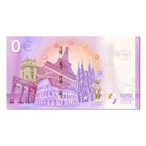 
                  
                    Zero-Euro souvenir note DÜSSELDORF MONUMENTS
                  
                