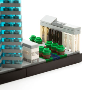 
                  
                    bricksights Düsseldorf-Set aus originalen LEGO® Steinen
                  
                